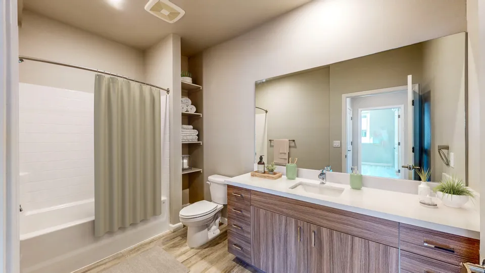 Apartment bathroom